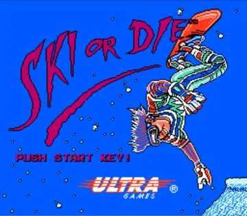 Ski or Die (USA) (Beta) screen shot title